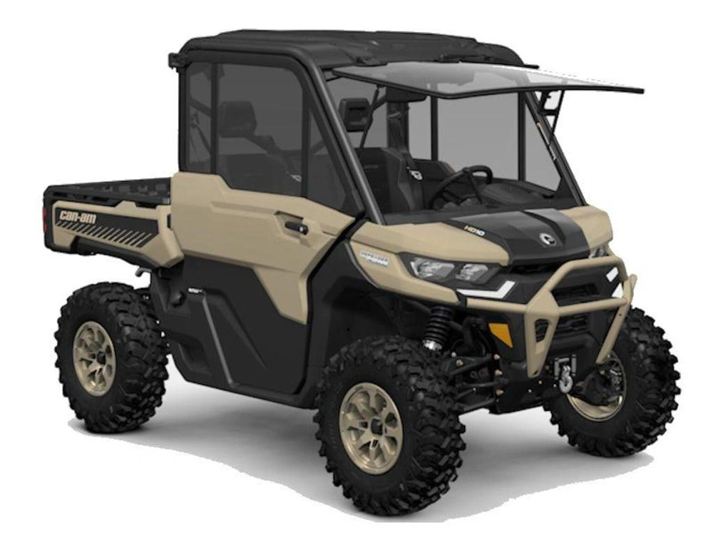 2025 Can-am Defender Limited Hd10 Desert Tan & Stealth Black
