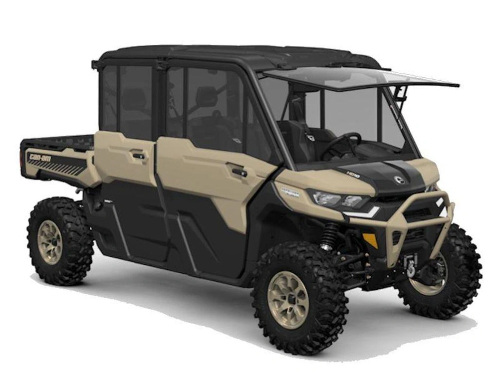 2025 Can-am Defender Max Limited Hd10 Desert Tan & Stealth Black