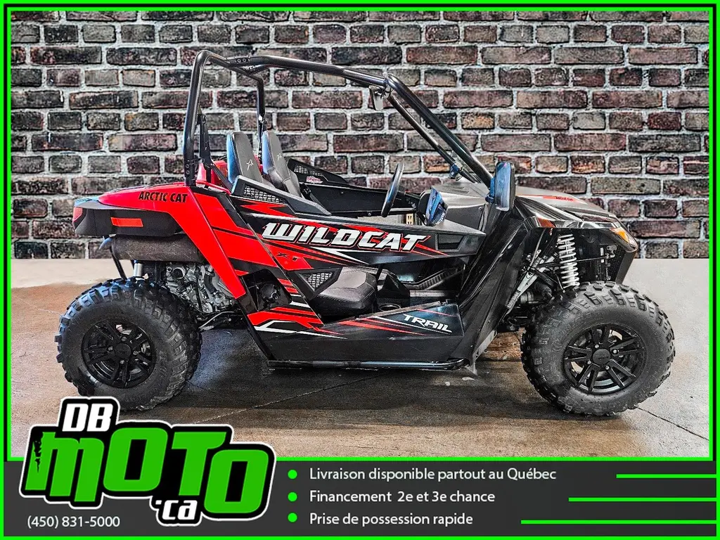 2017 Arctic Cat WILDCAT TRAIL 700 XT EPS ** AUCUN FRAIS CACHÉ **