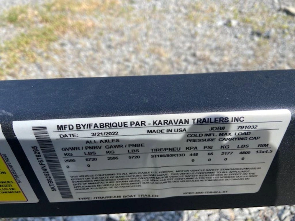 2022 Karavan 18-21 Foot Bunk Trailer
