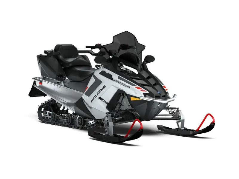 2025 Polaris 550 Voyageur Adventure // White Lightning