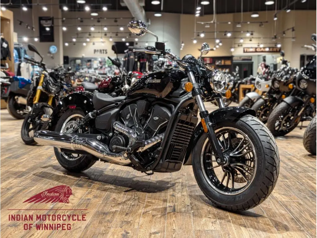 2025 Indian Motorcycle Scout Sixty Classic // Black Metallic 