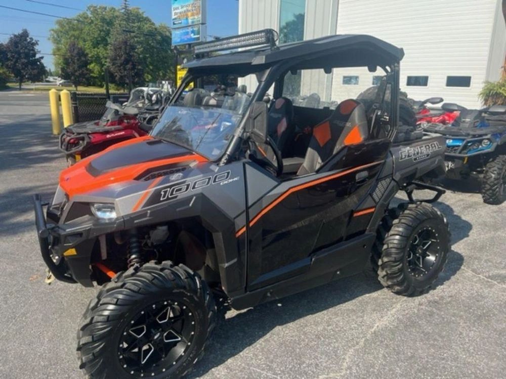 2017 Polaris General™ 1000 Eps Deluxe Titanium Matte Metallic