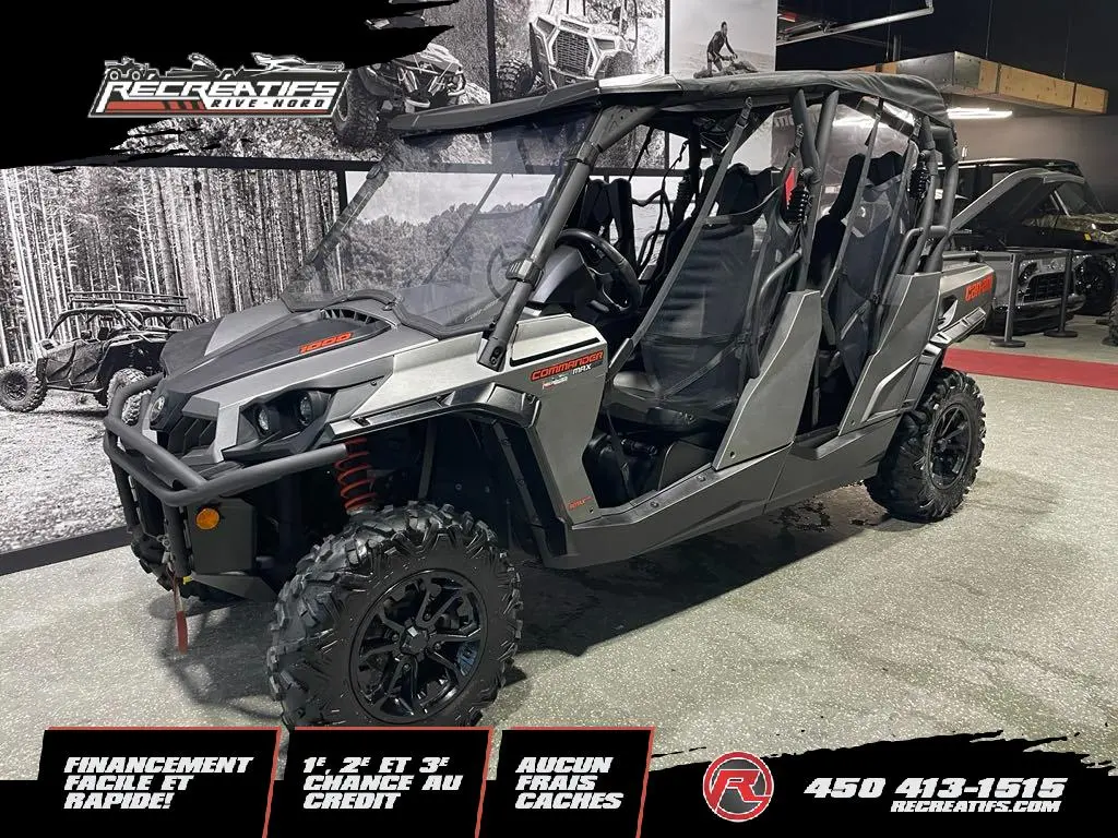 2015 Can-Am COMMANDER MAX XT 1000 DPS **4 PLACES!!**