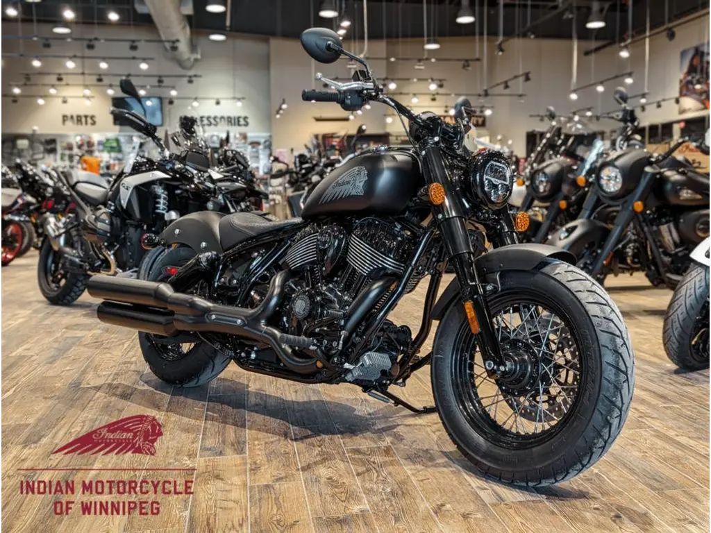 2024 Indian Motorcycle Chief Bobber Dark Horse // Black Smoke 