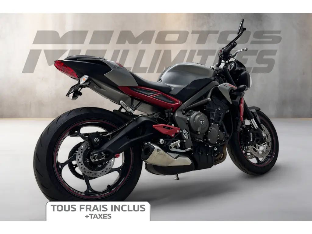 2021 Triumph Street Triple R Low - Frais inclus+Taxes