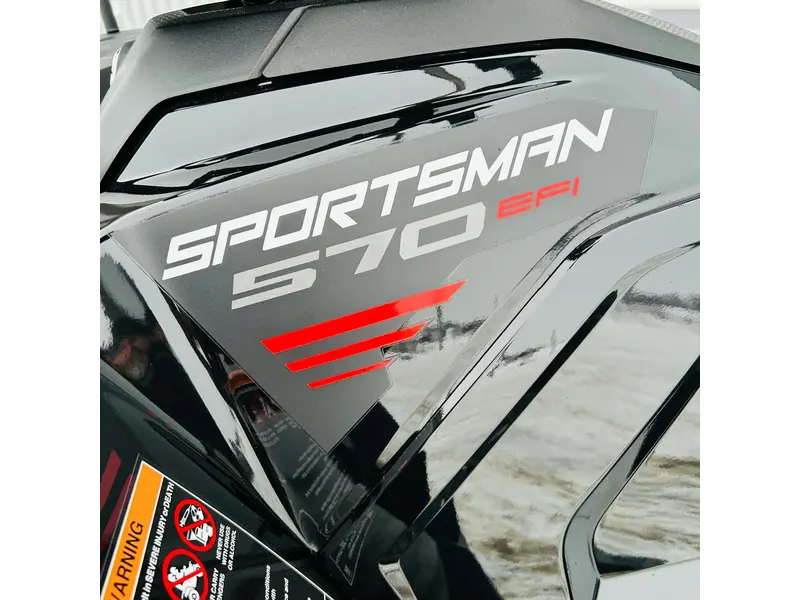 2025 Polaris SPORTSMAN 570 TRAIL - ONYX BLACK A25SHY57AL