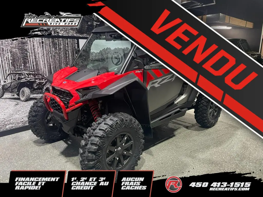 2024 Polaris RZR XP 1000 ULTIMATE INDY RED CAB - **CABINE CHAUFFÉE!!**