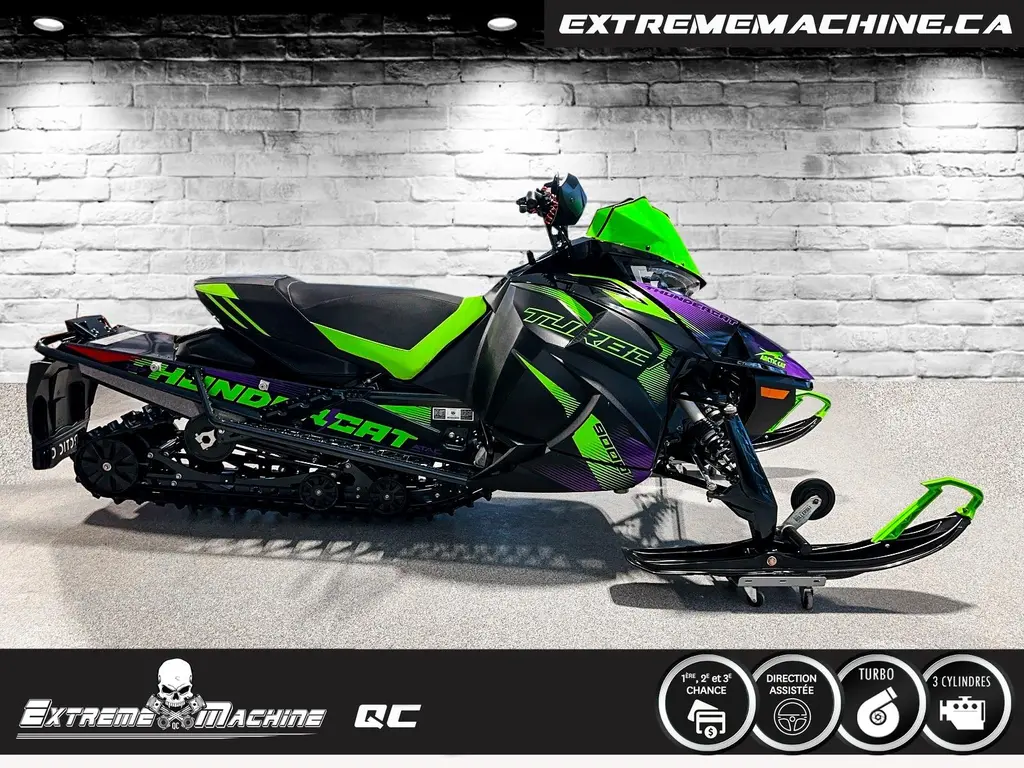 Arctic Cat ZR9000 THUNDERCAT - ATAC - EPS 2023 - IMPECCABLE - SEULEMENT 2004KM