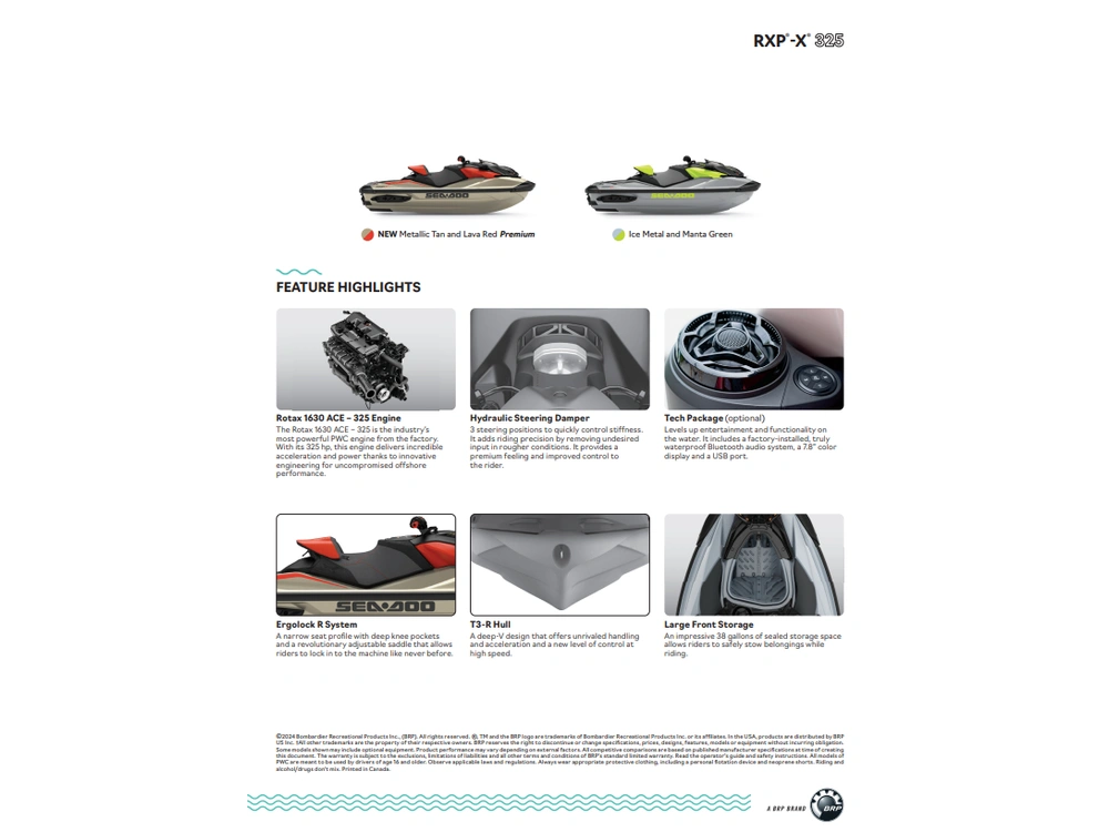 2025 Sea-doo Rxp X 325 Audio alt