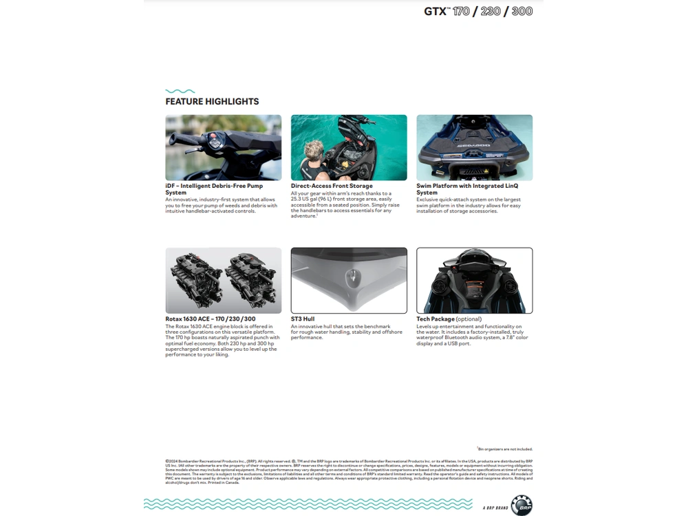 2025 Sea-doo Gtx 170 alt