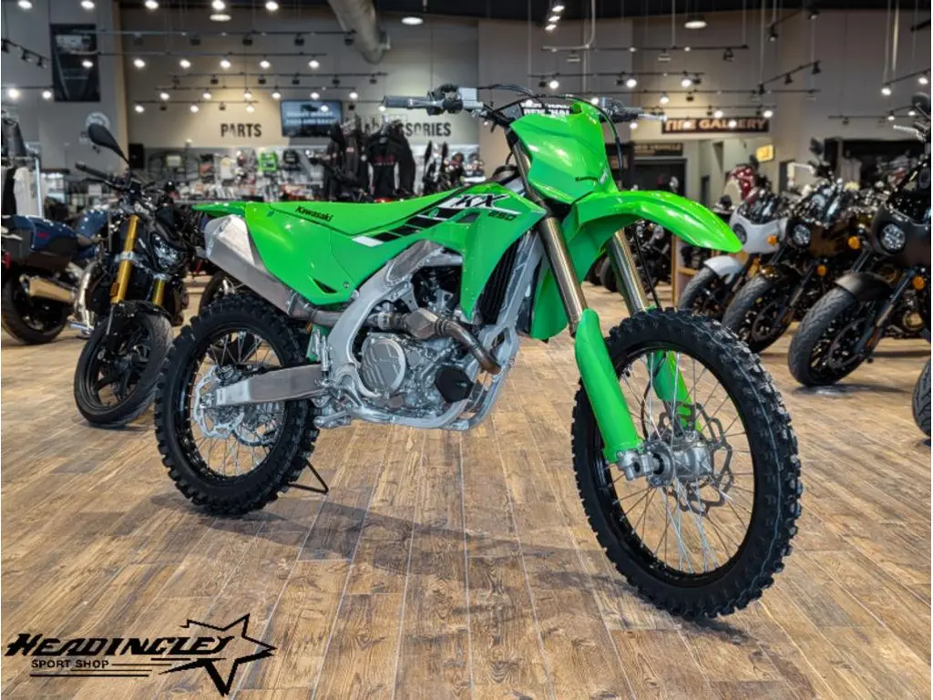 2025 Kawasaki KX250 // Lime Green