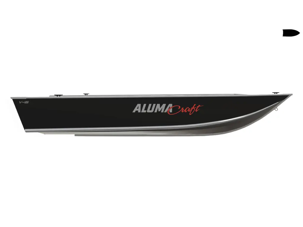 2025 ALUMACRAFT V-16 Tiller 20" TRANSOM WITH FLOOR