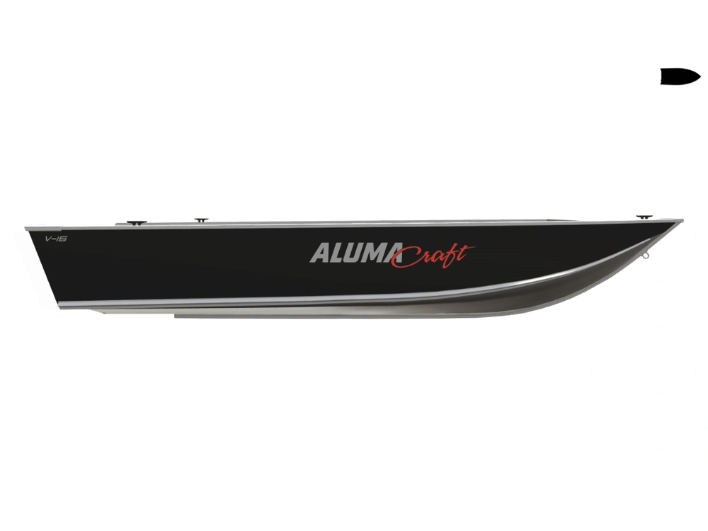 2026 Alumacraft V-16 Tiller 20" Transom With Floor alt