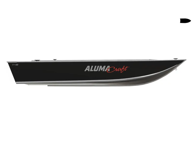 ALUMACRAFT V-16 Tiller 20" TRANSOM WITH FLOOR 2026