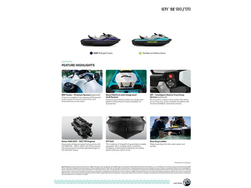 2025 Sea-Doo GTI SE 170 AUDIO