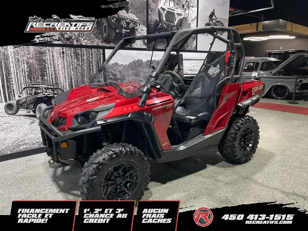 2018 Can-Am COMMANDER 800R XT DPS **MEUILLEUR PRIX DU MARCHÉ!!**