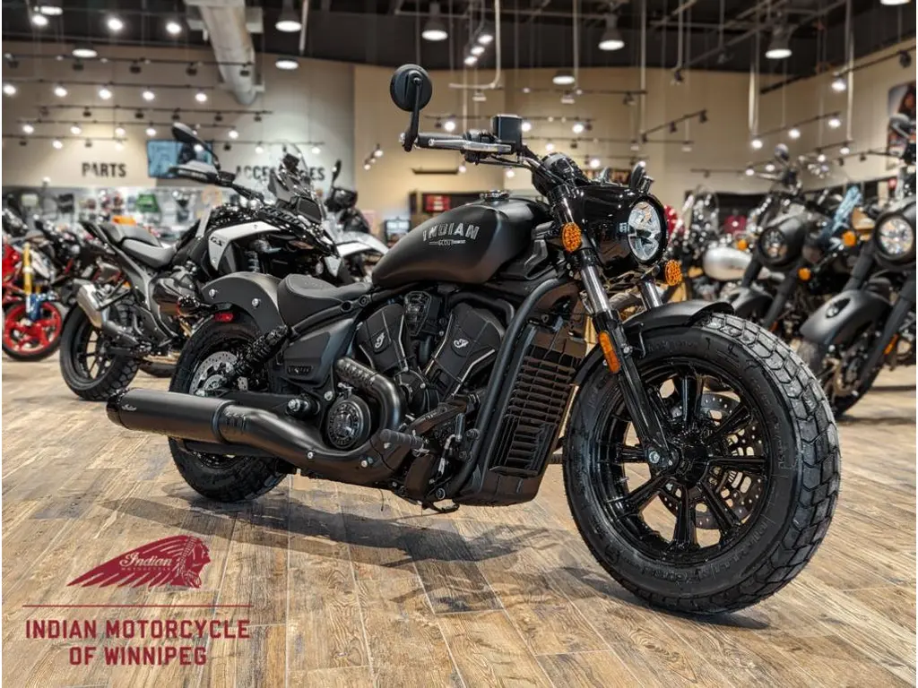 2025 Indian Motorcycle Scout Bobber Limited // Black Smoke 