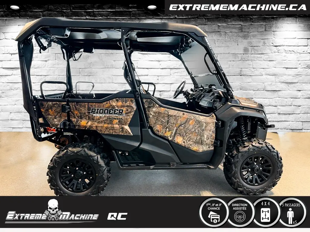 2021 Honda Pioneer 1000-5 EPS CAMO PRÊT POUR LA SAISON!!!