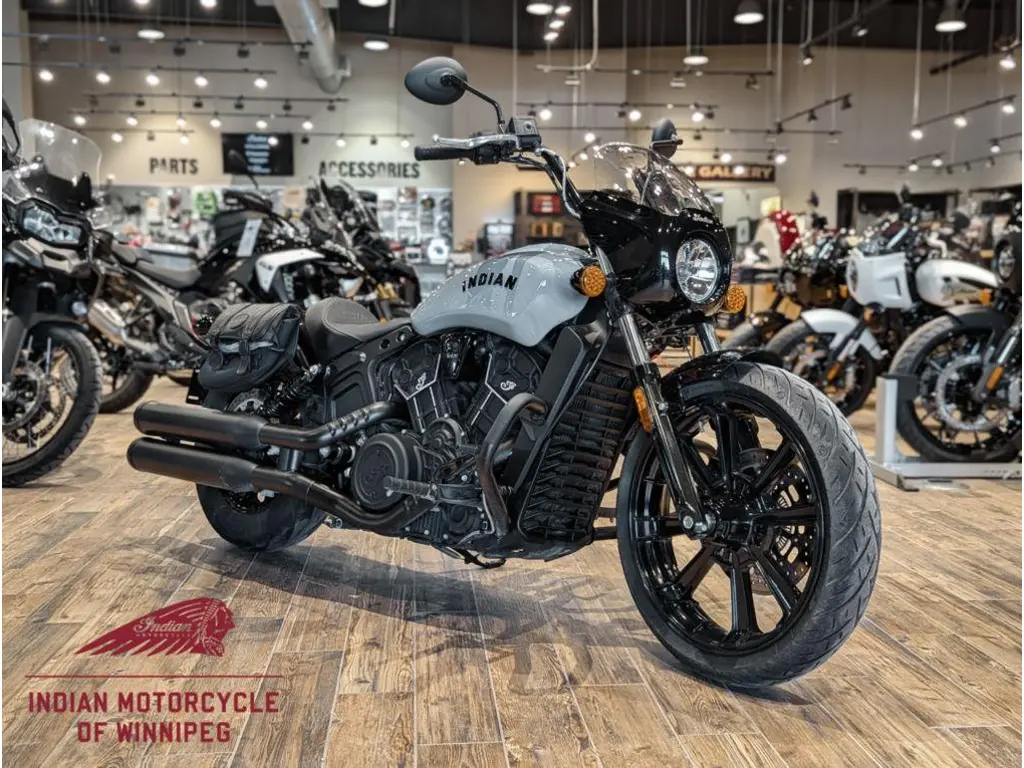 2024 Indian Motorcycle Scout Rogue Sixty ABS // Storm Gray