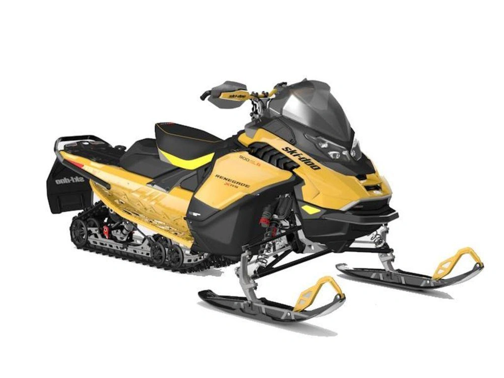 2025 Ski-doo Renegade® X-rs® 900 Ace Turbo R Ice R. Xt 1.25 Shox_10.25in_yellow