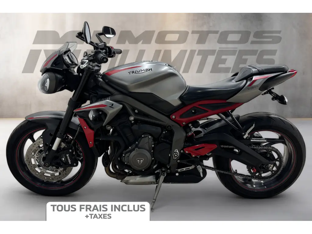 2021 Triumph Street Triple R Low - Frais inclus+Taxes