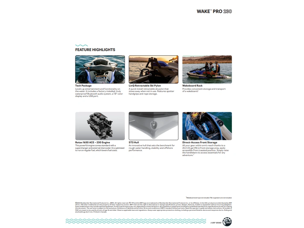 2025 Sea-doo Wake Pro 230 alt