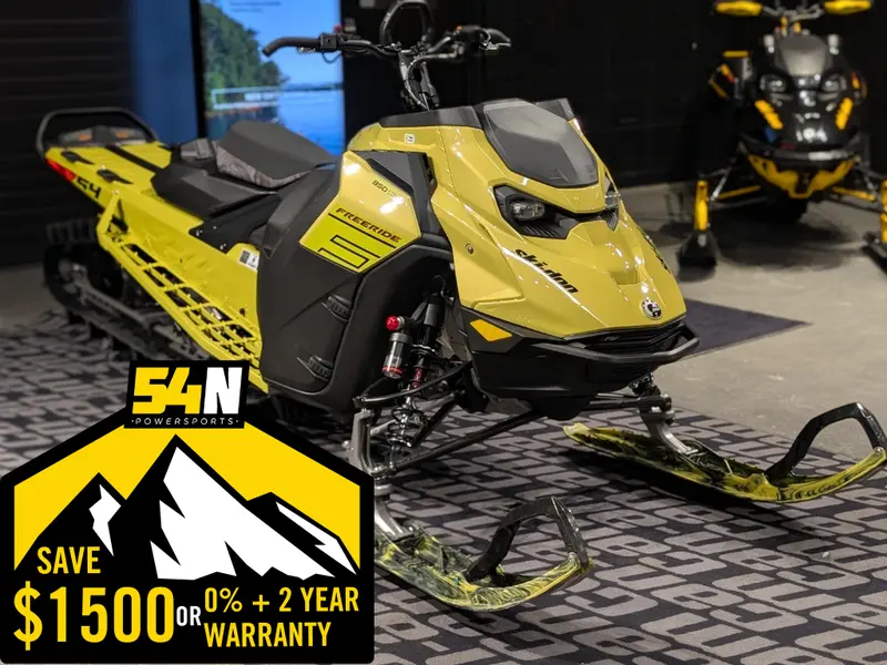 2025 Ski-Doo FREERIDE 154 850 E-TEC Turbo R PowderMax X-Light 3.0" SHOT