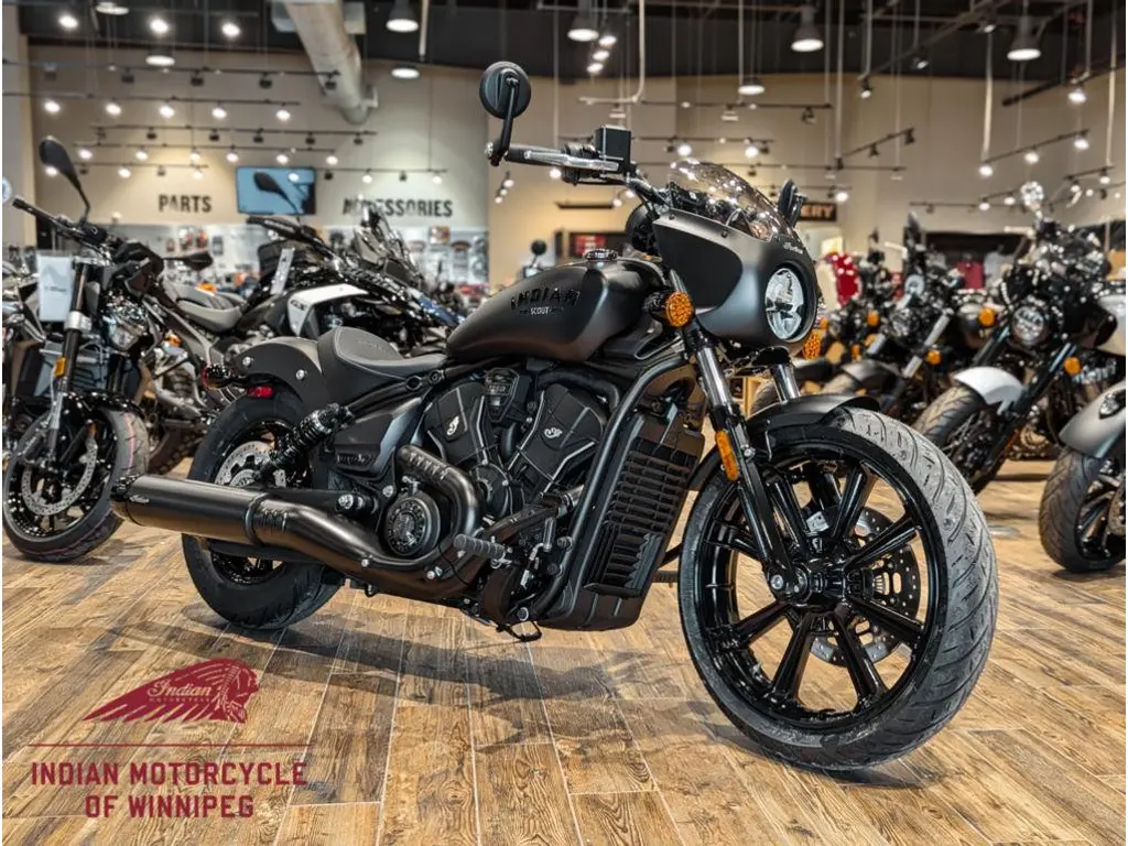 2025 Indian Motorcycle Sport Scout Limited // Black Smoke 