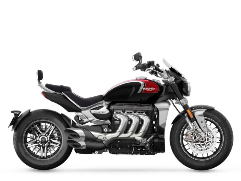 2024 Triumph Rocket 3 GT Sapphire Black/Carnival Red/Silver Ice