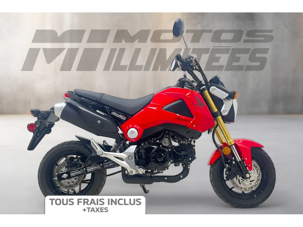 2014 Honda GROM Frais inclus+Taxes