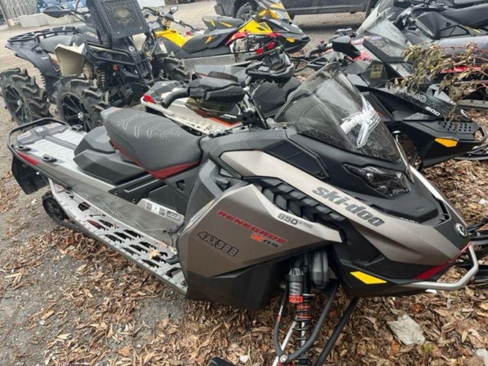 2023 Ski-doo Renegade® X-rs® 850 E-tec® Ice Rip. Xt 1.5_smart-s_10.25" / Silv
