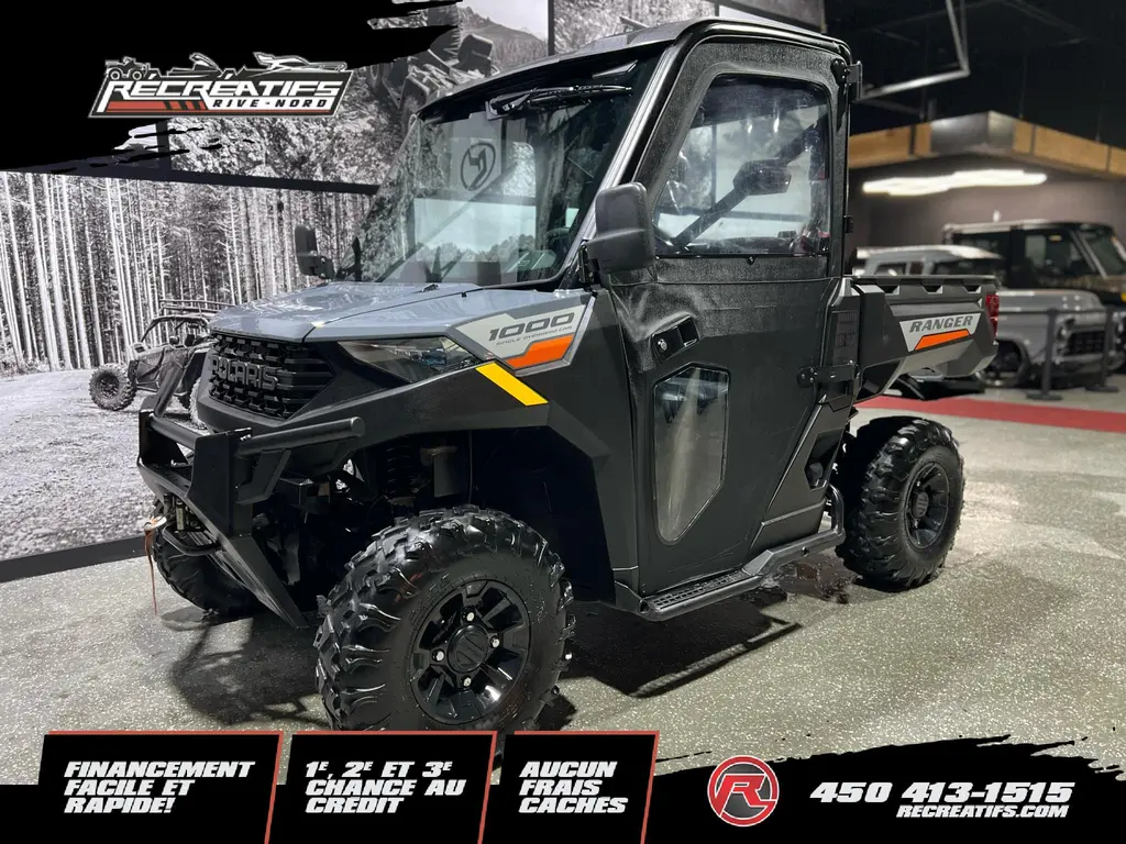 2022 Polaris RANGER 1000 PREMIUM CAB **CHAUFFAGE!!**