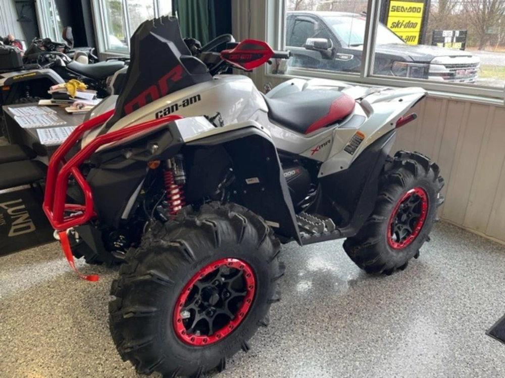 2024 Can-am Renegade X Mr 1000 R Hyper Silver & Legion Red