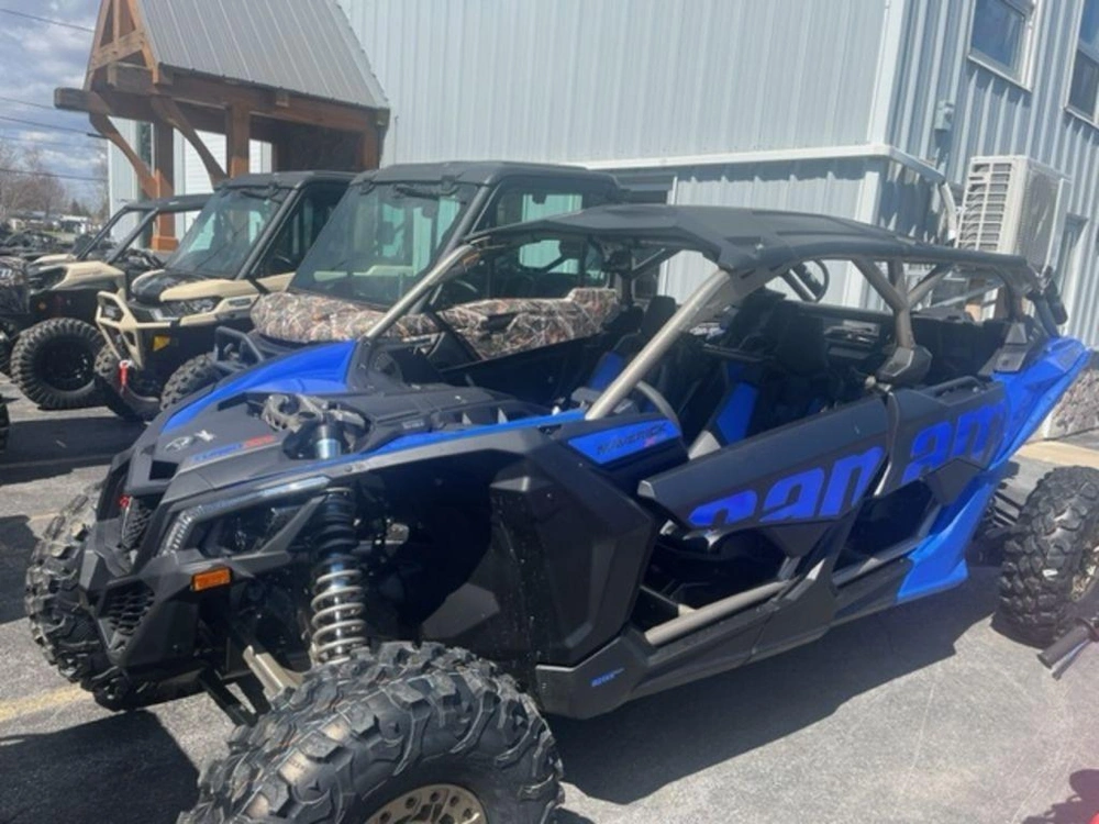 2024 Can-am Maverick X3 Max X Rs Turbo Rr With Smart-shox Dazzling Blue & Carbon Black