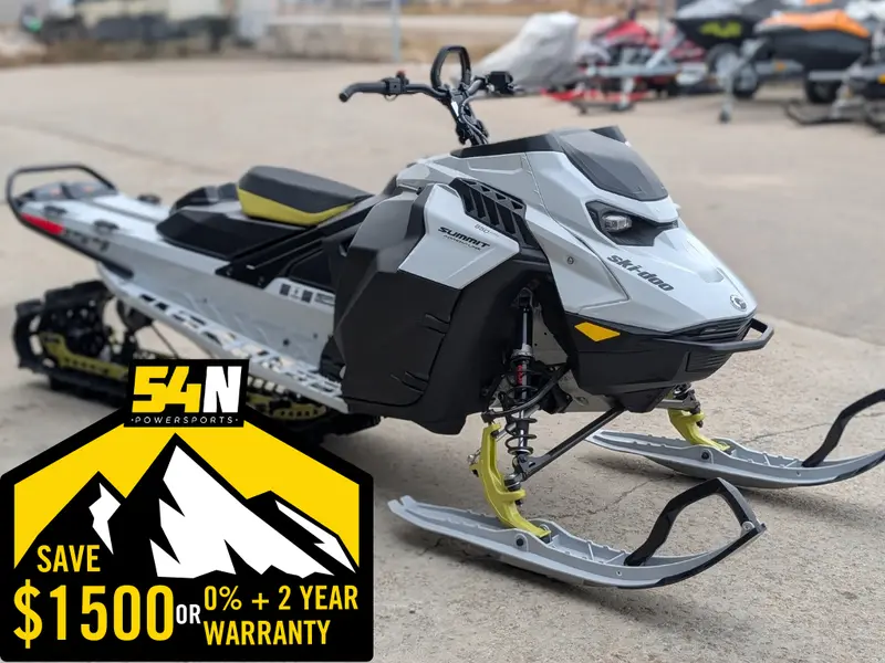 2025 Ski-Doo SUMMIT ADR w/ EDGE Pkg 154 850 E-TEC PowderMax Light FlexEdge 2.5" SHOT