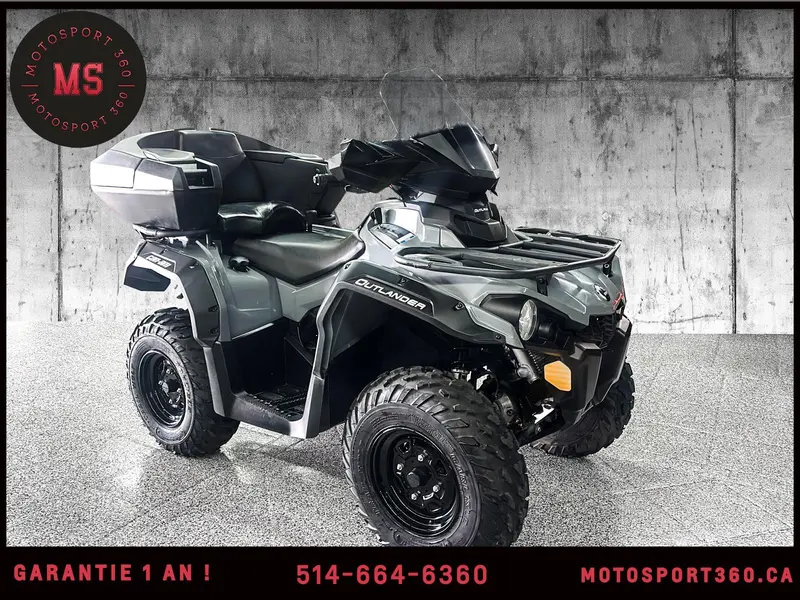2021 Can-Am OUTLANDER 450 DPS 4X4 TRÈS PROPRE ! SEULEMENT 1280 KM !!!