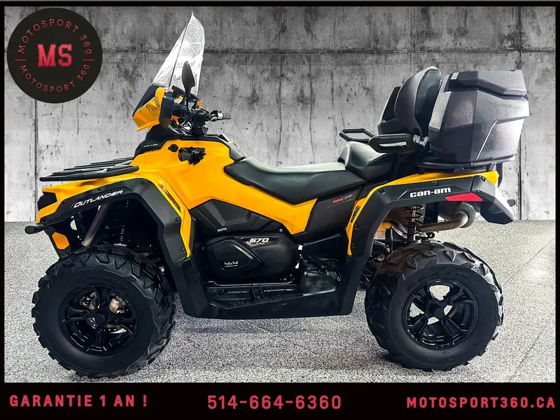 2017 Can-Am Outlander max 570 EPS très propre seulement 3838km!!!
