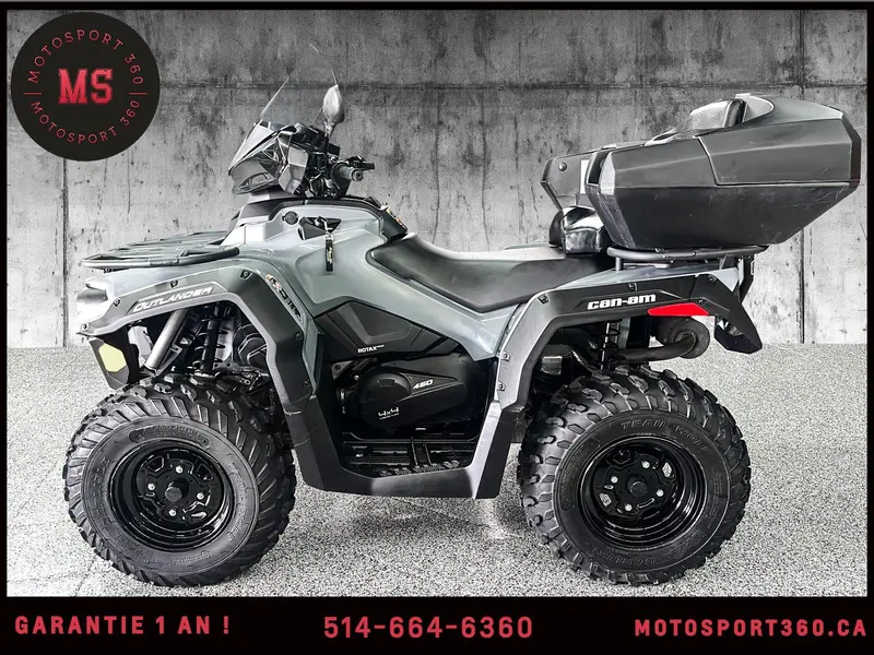 2021 Can-Am OUTLANDER 450 DPS 4X4 TRÈS PROPRE ! SEULEMENT 1280 KM !!!