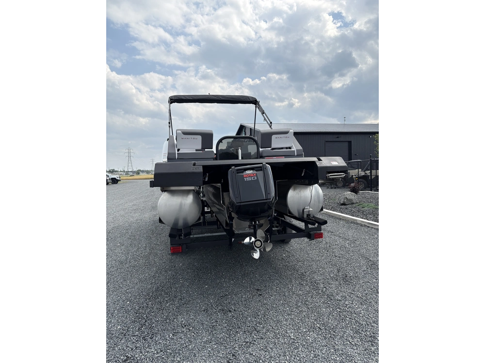 2025 Manitou Cruise 22 Switchback Stealth Rotax 150 & Trailer alt