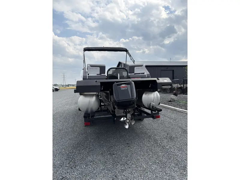 2025 Manitou Cruise 22 Switchback Stealth Rotax 150 & Trailer thumbnail 4