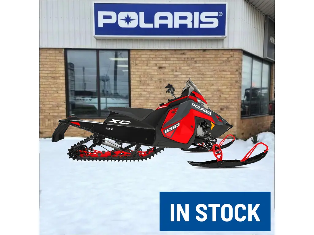 2024 Polaris 650 Indy XC 137 Indy Red 
