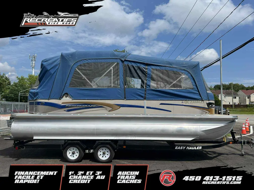 2009 Princecraft VERSAILE 25 **MOTEUR IN-BOARD MERCRUISER 4.5L 250HP!!