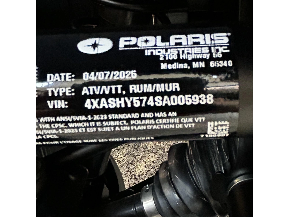 2025 Polaris Sportsman 570 Trail - Electric Blue Trail alt