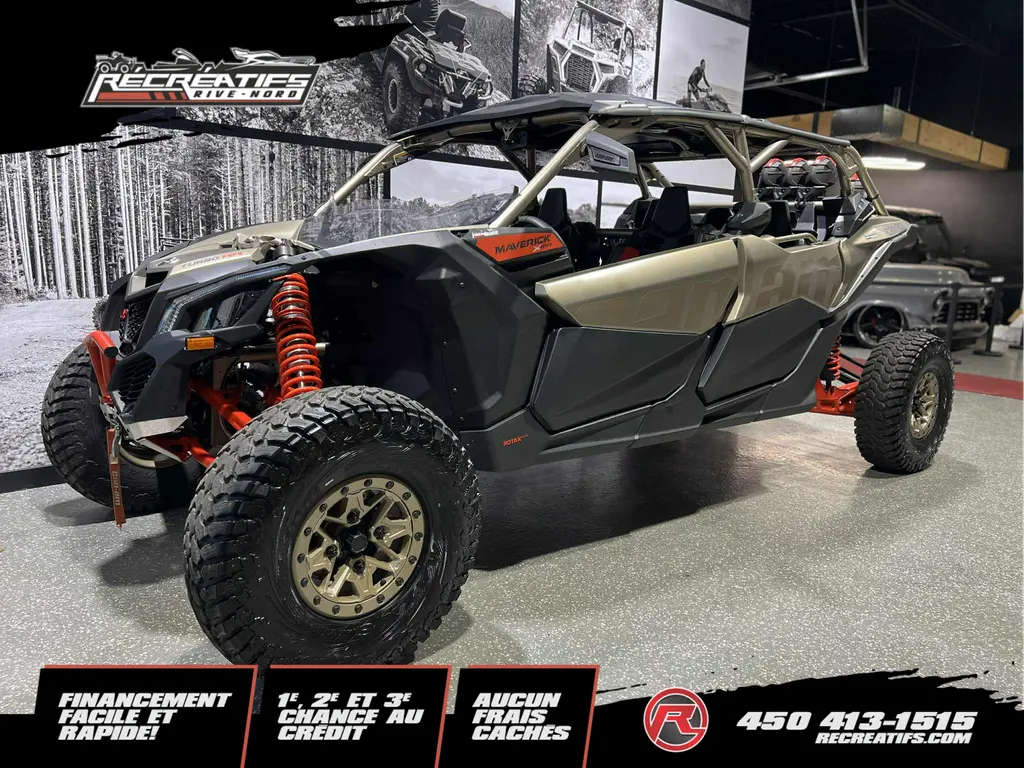 2023 Can-Am MAVERICK X3 MAX XMR TURBO RR **RARE XMR 4 PLACES SUR LE MARCHÉ!!**