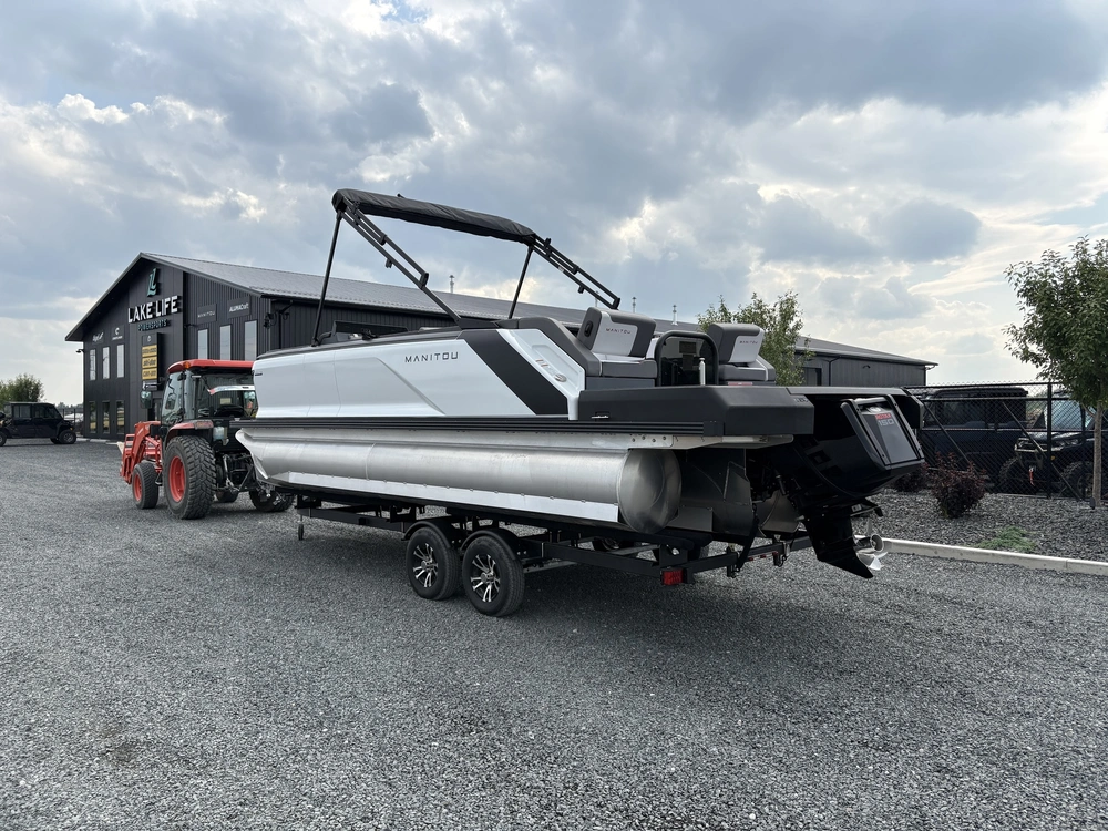 2025 Manitou Cruise 22 Switchback Stealth Rotax 150 & Trailer alt