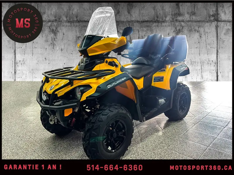 2017 Can-Am Outlander max 570 EPS très propre seulement 3838km!!!