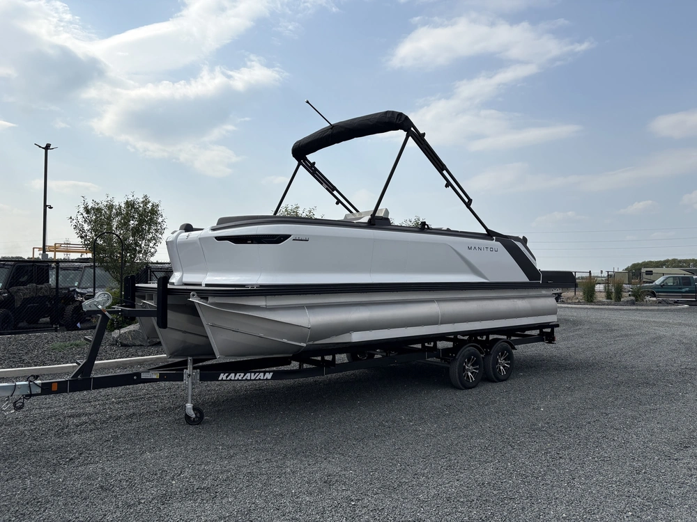 2025 Manitou Cruise 22 Switchback Stealth Rotax 150 & Trailer alt