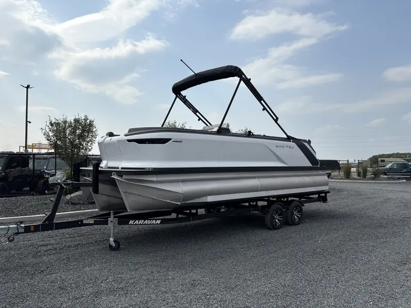 2025 Manitou Cruise 22 Switchback Stealth Rotax 150 & Trailer