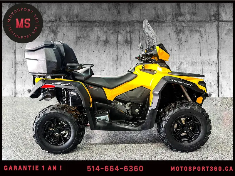 2017 Can-Am Outlander max 570 EPS très propre seulement 3838km!!!